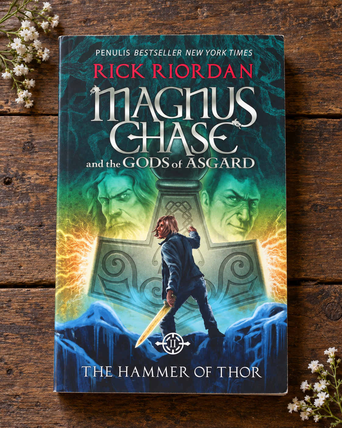 Cover of Magnus Chase and the Gods of Asgard #2: The Hammer of Thor