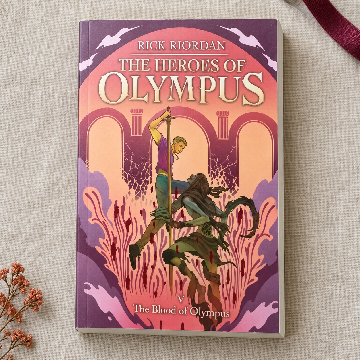 Cover of The Blood of Olympus
